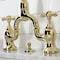 Kingston Brass Bridge Bathroom Faucet with Brass Pop-Up, Polished Brass KS7992AX - alternate 5
